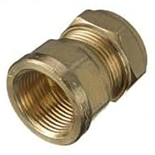 Compression Straight Female Iron - 35mm x 1.25 Inch